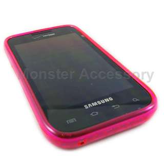 Protect your Samsung Mesmerize with Pink Chained Gel Case Cover