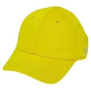   PLAIN GOLD YELLOW FLEXT FIT SMALL SM GAME HAT CAP