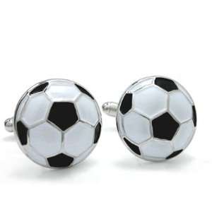  Fun Football Soccer Ball Cufflinks Gift Boxed Office 