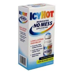  Icy Hot Medicated No Mess Applicator Max Strength 2.5 oz 