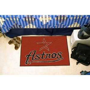  MLB Houston Astros Team Logo Door Mat: Sports & Outdoors