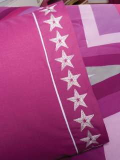 New Girls Superstar Star Bedspread Sheets Bedding Set Twin 5pcs