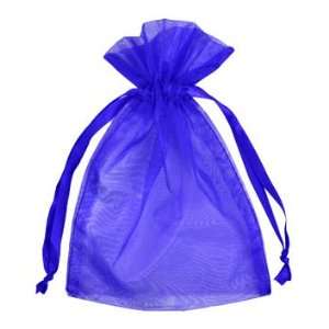   Royal Blue Organza Favor Bags 10 Pack Fabric: Everything Else