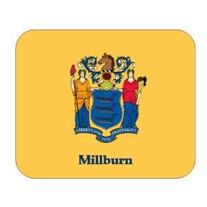  US State Flag   Millburn, New Jersey (NJ) Mouse Pad 