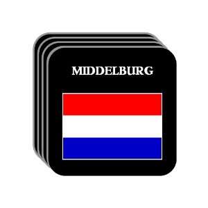 Netherlands [Holland]   MIDDELBURG Set of 4 Mini Mousepad Coasters
