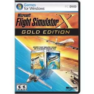  Microsoft Flight Simulator X Gold 