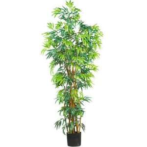  Nearly Natural 6 Fancy Style Bamboo Silk Tree: Home 