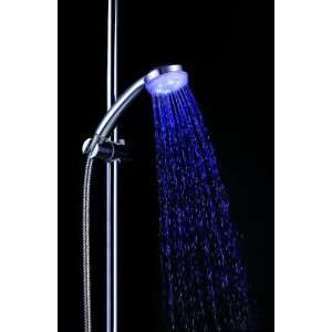   Function Handshower with Hydroelectric Powered Color Changing LED Lig