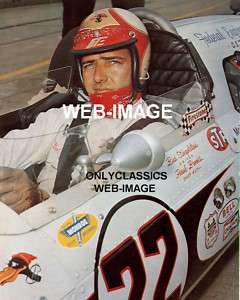 1966 BUD TINGELSTAD IN COCKPIT OFFY INDY 500 AUTO PHOTO  