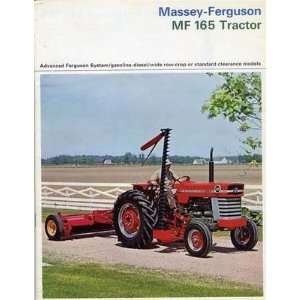 Massey Freguson MF 165 Tractor Brochure 1964 Canada 