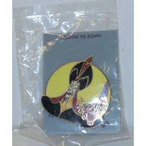    Vintage Enamel Pin Disney Mickey Jafar & Iago 