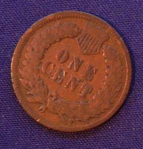 1890 INDIAN HEAD BRONZE PENNY NICE COIN #P1021  