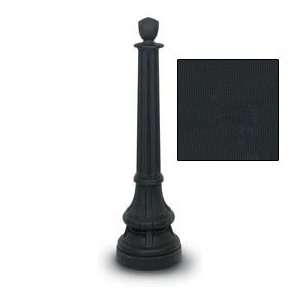  Black Formal Colonial Tape Post With 73 Black Tape And 