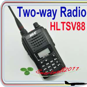 Portable Walkie Talkie 2 Way Radio VHF / UHF FM radio handheld two way 
