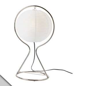   Böna IKEA   VÄTE Table lamp + E12 bulbs, nickel plated, white