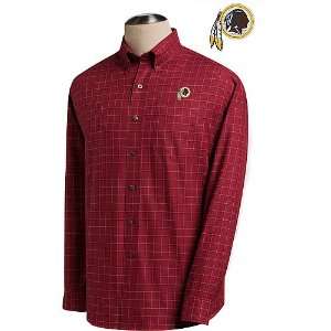   Redskins Mens Conference Plaid Shirt 3XL: Sports & Outdoors