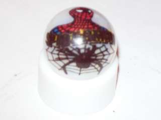 Spiderman With Web Picture Marble  