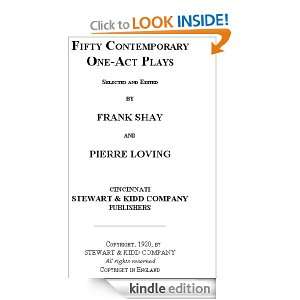 Fifty Contemporary One Act Plays Various  Kindle Store