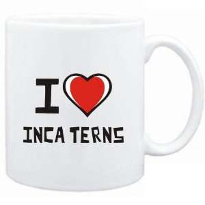  Mug White I love Inca Terns  Animals