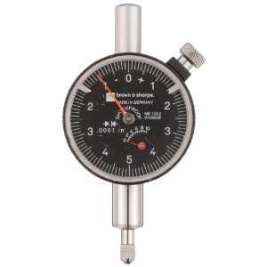 MB193 AGD 1 Mechanical Dial Indicator with Black Face, 0.05 Measuring 