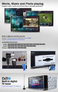 XTRONS TD695GD 7 CAR DVD PLAYER DVB T WiFi/GPS 3G IPOD  