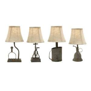 Imax 87241 4 Mayberry Utensil Mini Lamps   Set of 4 