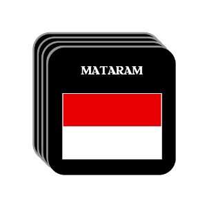  Indonesia   MATARAM Set of 4 Mini Mousepad Coasters 