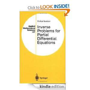  Inverse Problems for Partial Differential Equations 