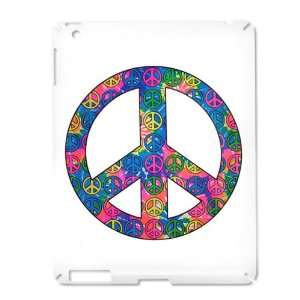  iPad 2 Case White of Peace Symbols Inside Tye Dye Peace 