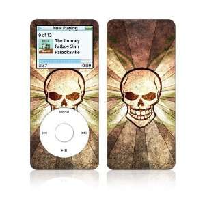 Apple iPod Nano (1st Gen) Decal Vinyl Sticker Skin   Laughing Skull