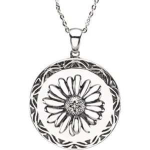 Inspirational Blessings Sterling Silver Its Never Too Late Necklace