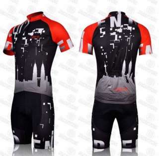   Bicycle Bike Cothing Comfortable Sport Jersey + Shorts M   XXXL  