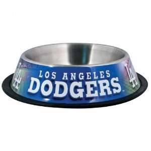    Los Angeles Dodgers Stainless Steel Dog Bowl