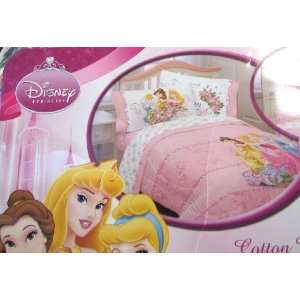  Disney Princess Twin Comforter & Sham Set Baby
