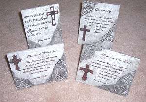 Standing/Hanging Inspirational Plaques NEW  