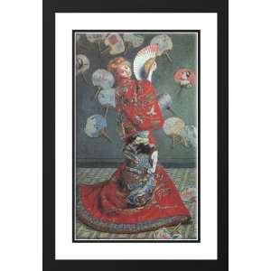   Claude 26x40 Framed and Double Matted La Japonaise