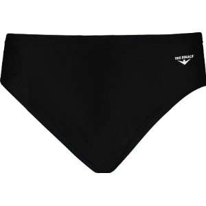   Mens/Boys Lycra Solid Racer Swimsuit 02 BLACK 26 (MEN): Sports