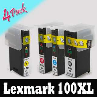PK BLACK & COLOR Ink Cartridges for Lexmark 100XL 100 XL Pro205 