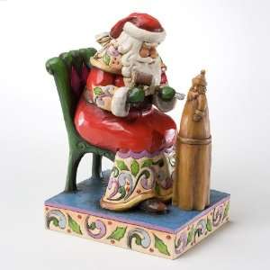  Jim Shore Heartwood Creek Santa Carving *NEW 2011*: Home 