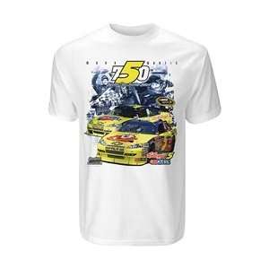  Chase Authentics Mark Martin 750th Career Start T Shirt 