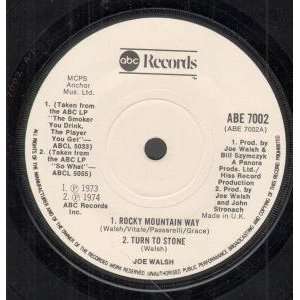   ROCKY MOUNTAIN WAY 7 INCH (7 VINYL 45) UK ABC 1974 JOE WALSH Music
