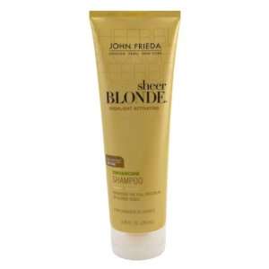 John Frieda Sheer Blonde Enhancing Shampoo Dark Blonde 8.45 oz. (Case 