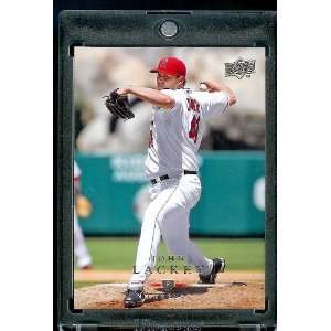 2008 Upper Deck # 535 John Lackey   Angels   MLB Baseball Trading Card 
