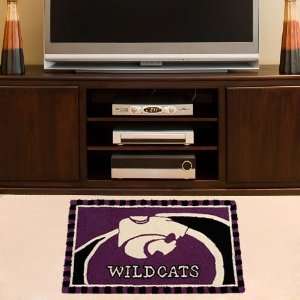  Kansas State Wildcats Purple 18 x 30 Handmade Rug 