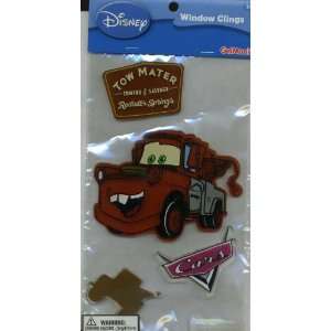  Disney Cars Window Gel Clings Tow Mater New: Toys & Games