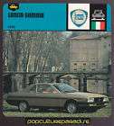 1976 lancia gamma italy car photo 1978 auto rally card