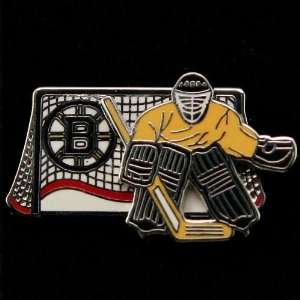  NHL Boston Bruins Moving Goalie Pin