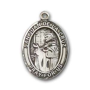  Sterling Silver San Juan De La Cruz Medal: Jewelry