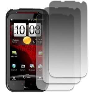  EMPIRE Verizon HTC Rezound 3 Pack of Screen Protectors 