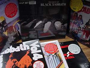 BLACK SABBATH LIMITED 180 GRAM with 14 TITLES TOTAL 20 LP COLLECTION 
